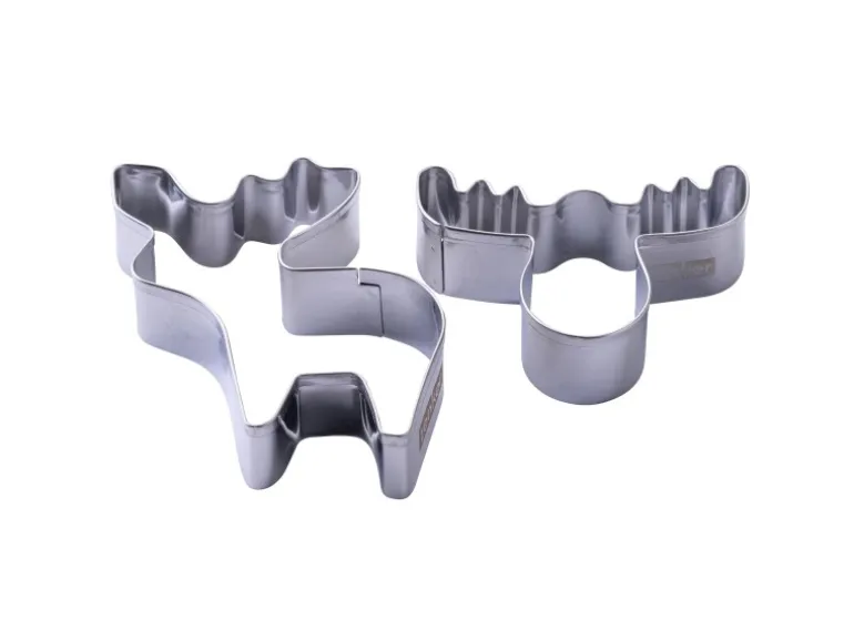 Zenker Ausstecher-Set Elch Silber 2-teilig