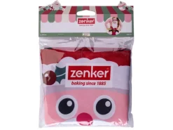 Zenker Backschürze Santa Claus Mehrfarbig