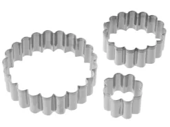 Zenker Patisserie Ausstecher-Set 3-teilig Edelstahl