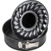 Zenker Springform 2 Böden 24 cm x 6,5 cm Schwarz Metallic