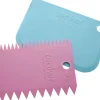 Zenker Teigkarten Patisserie 2er-Set Eisblau und Frozen Rose