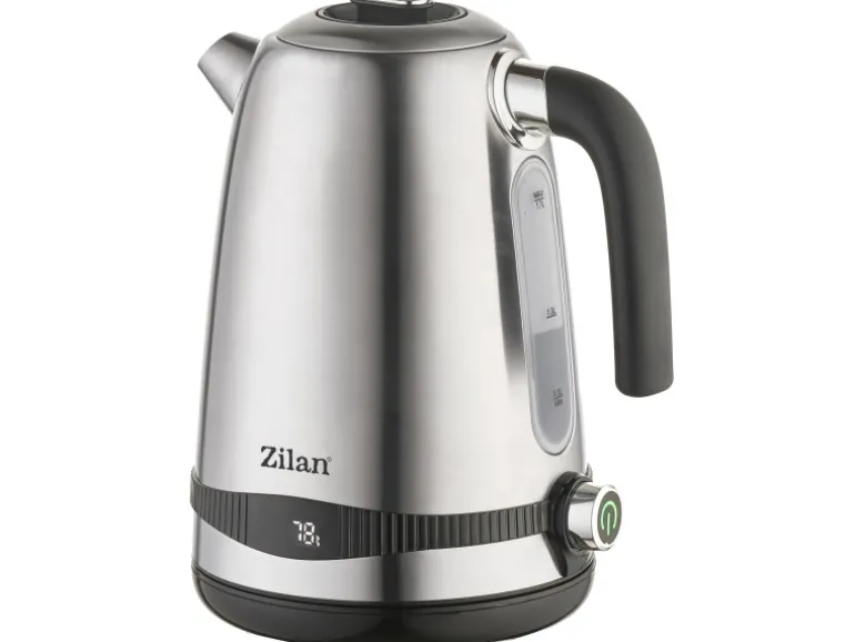 Zilan ZLN-1000 Wasserkocher mit Temperatureinstellung Edelstahl 1,7 L