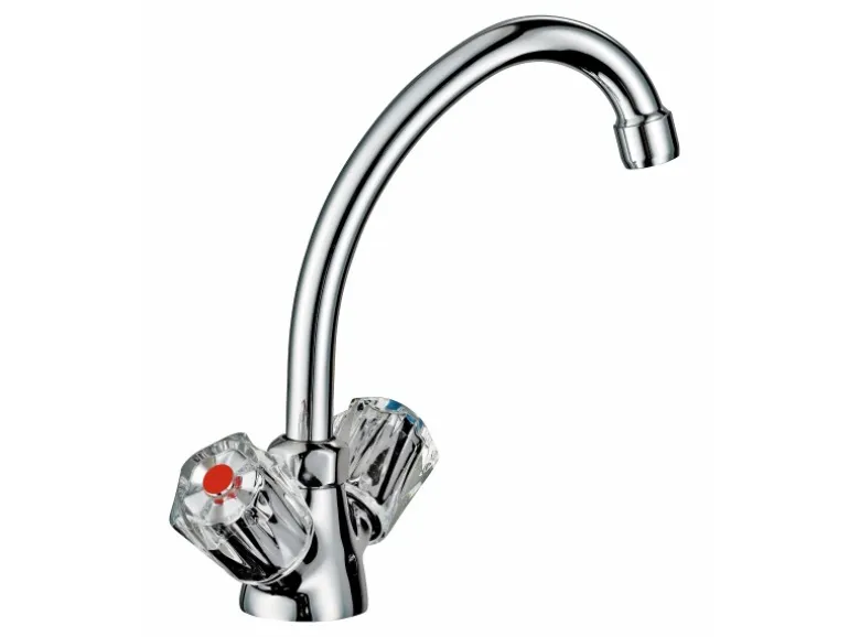 Zweigriff-Waschtischarmatur Ledro Chrom